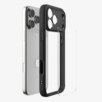 Spigen Ultra Hybrid Backcover voor de Apple iPhone 17 Pro Max - Matte Black Zwart