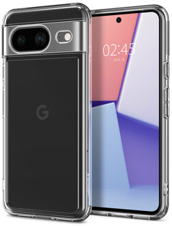 Spigen Ultra Hybrid Backcover voor de Google Pixel 8 - Transparant