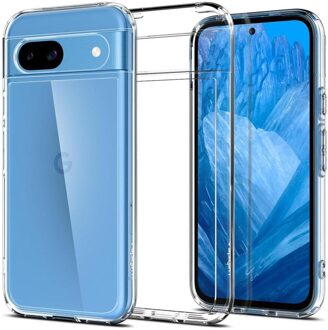 Spigen Ultra Hybrid Backcover voor de Google Pixel 8a - Crystal Clear Transparant