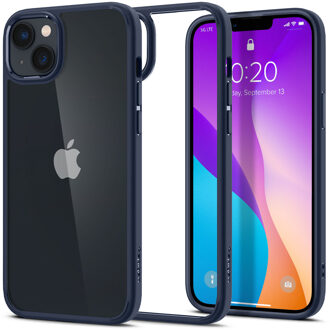 Spigen Ultra Hybrid Backcover voor de iPhone 14 Plus - Donkerblauw