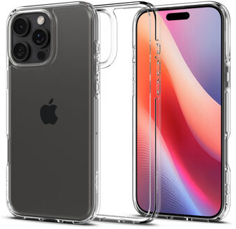 Spigen Ultra Hybrid Backcover voor de iPhone 16 Pro Max - Crystal Clear Transparant