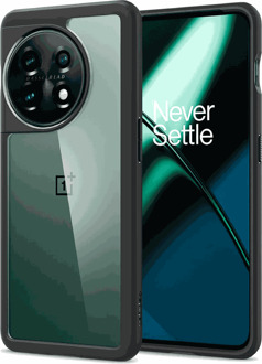 Spigen Ultra Hybrid Backcover voor de OnePlus 11 - Zwart