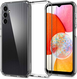 Spigen Ultra Hybrid Backcover voor de Samsung Galaxy A14 (4G) - Transparant