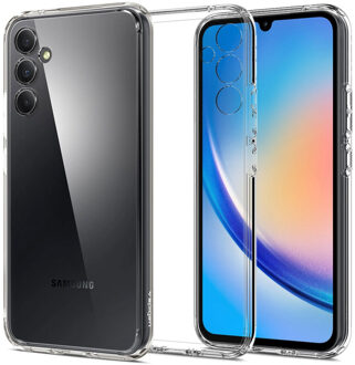 Spigen Ultra Hybrid Backcover voor de Samsung Galaxy A34 (5G) - Transparant