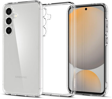 Spigen Ultra Hybrid Backcover voor de Samsung Galaxy S24 FE  - Crystal Clear Transparant