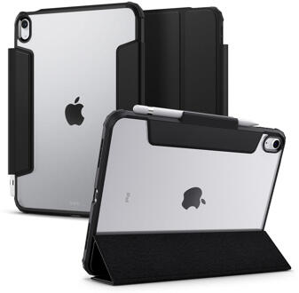Spigen Ultra Hybrid Pro Bookcase voor de Apple iPad 11 (2025) 11 inch A16 / iPad 10 (2022) 10.9 inch - Zwart