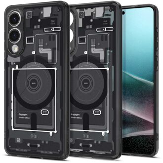 Spigen Ultra Hybrid Zero One MagFit Backcover voor de Samsung Galaxy S25 Edge - Zwart