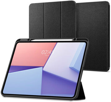 Spigen Urban Fit Bookcase voor de iPad Pro 13 (2024) M4 - Black Zwart