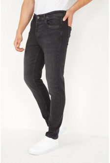 Spijkerbroek stretch regular fit jeans Grijs - 29