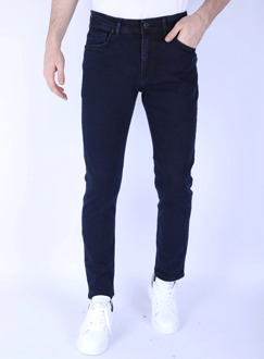 Spijkerbroek super stretch regular fit jeans dp56 Blauw - 30