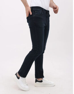 Spijkerbroek volwassenen jeans regular fit stretch Blauw - 36