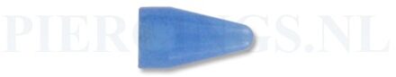 Spike 1.6 mm acryl licht blauw groot