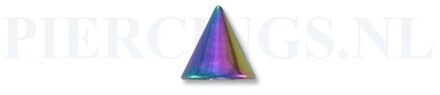 Spike 1.6 mm geanodiseerd 5 mm