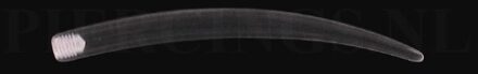 Spike 1.6 mm hoorn transparant