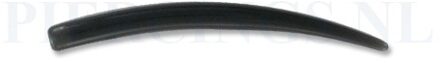 Spike 1.6 mm hoorn zwart