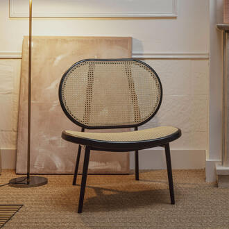 Spike Fauteuil Beige, Zwart