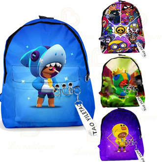Spike Shelly Children Bagpack New Game Backpack Star Multicolor School Bag for Teenagers Students Kids Rucksack Book Bag