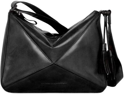 Spikes & Sparrow Lilla Crossbody black damestas Zwart - H 22,5 x B 28,5 x D 7 cm