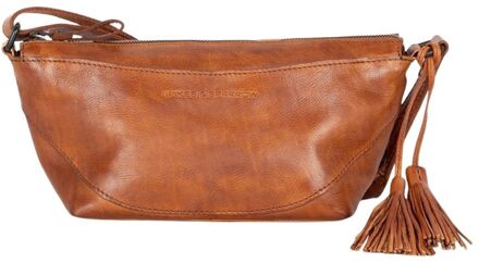 Spikes & Sparrow Piperel Crossbody brandy damestas Cognac