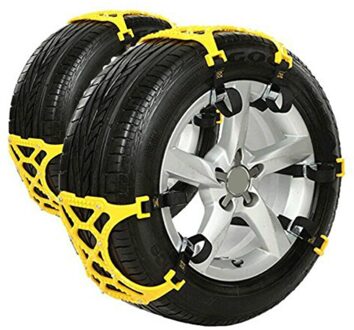 Spikes Voor Banden Auto Emergency Sneeuwkettingen Universele Autoband Winter Rijbaan Veiligheid Kettingen Sneeuw Klimmen Modder Grond Anti Slip