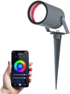 Spikey RGBWW WiFi+Bluetooth Antraciet