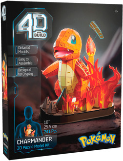 Spin Master 4D Build Pokemon - Charmander 3D Bouwpakket (241 stukjes)
