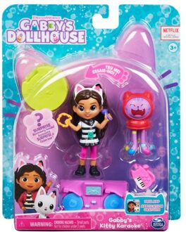 Spin Master Gabby's Dollhouse Cattivity Pack Kitty Karaoke - Minipop - Speelset - Gabby's Poppenhuis - Karaoke speelfigurenset