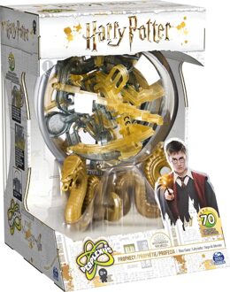 Spin Master Harry Potter doolhofspel 3D Perplexus junior 25 cm goud/transparant