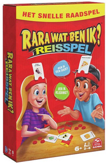 Spin Master Headbanz Rara Wat Ben Ik - Reisspel