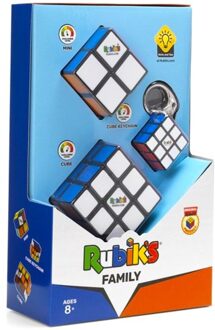Spin Master Rubik's Family Pack (3x3, 2x2, Key Chain)