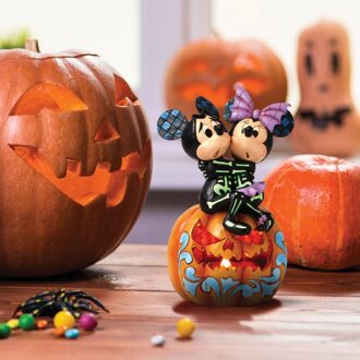 Spine-tingling Sweethearts (Mickey & Minnie LED Pumpkin)