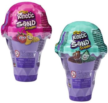 Spinmaster Kinetic Sand Ice Cream Container Scented sand