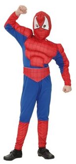 Spinnenheld kostuum voor jongens - T-02 (M) Multikleur