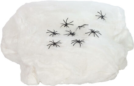 Spinnenweb glow in the dark 500 gram Wit