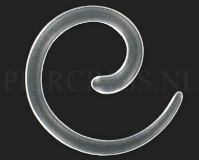 Spiraal acryl 2 mm 2 mm