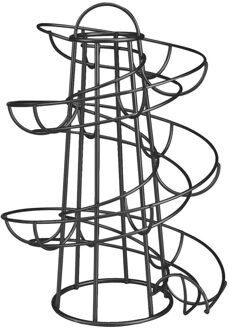 Spiraal Ei Houder Anti-Roest Stevige Firm Keuken Ei Opslag Helter Veilig Praktische Ei Stand Rack Voor Keuken Gemak