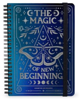 spiraal notitieboek moth, maxi, gelinieerd