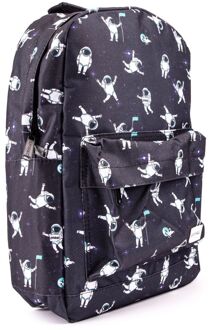 Spiral Spiraal Ruimtevaarder Rugzak Zwart