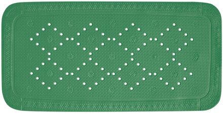 Spirella Antislip Badmat Alaska - Groen - 71x36cm