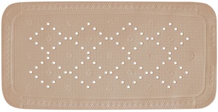 Spirella Antislip Badmat Alaska - Taupe - 71x36cm