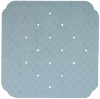 Spirella Antislip Badmat Ruby - Blauw - 53x53cm