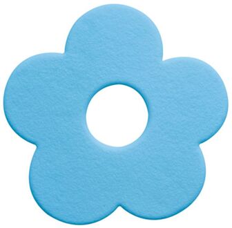 Spirella Antislipmat Funky - 5 Stuks - Blauw