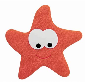 Spirella Antislipmat Starfy - 5 Stuks - Rood