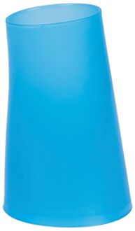 Spirella Beker Move - Blauw - 8x8x12,5cm