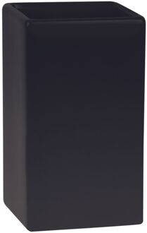 Spirella Beker Quadro Mat Zwart