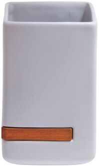 Spirella Msv Beker Oslo Wit - Vierkant