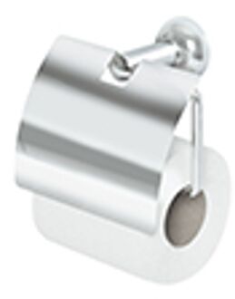 Spirella Toiletrolhouder Campagne - Metaal - Met Klep - Chroom