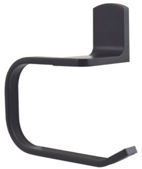 Spirella Toiletrolhouder Taku - Staal - Zwart Mat