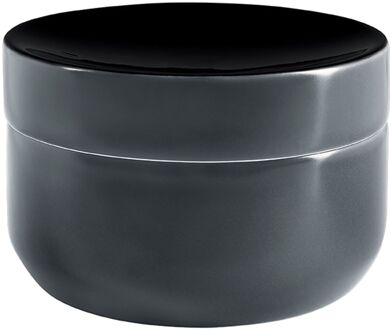 Spirella Wattenschijfjeshouder Jaro Zwart/grijs