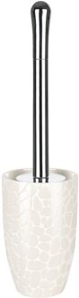 Spirella Wc-borstel Met Houder Darwin - Keramiek - Wit